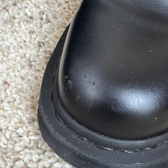 Dr Martens 14353 Black Leather Boots 11 M - Picture 4 of 8